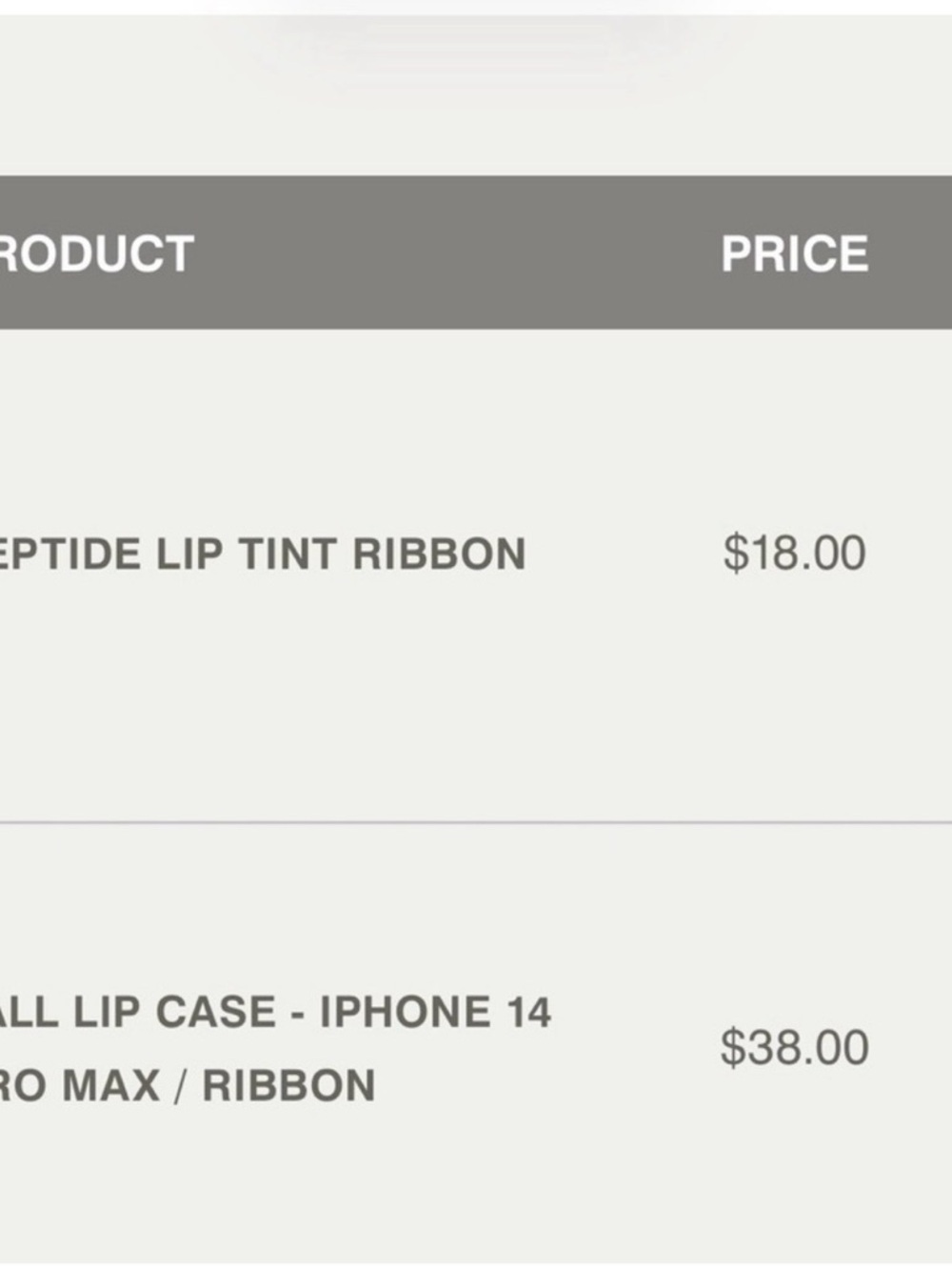 RHODE Pink Silicone iPhone Case without lip gloss - Picture 6 of 6